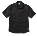 FXD Mens SSH-3 Vented Tech S/S Work Shirt (FX02504002) Black