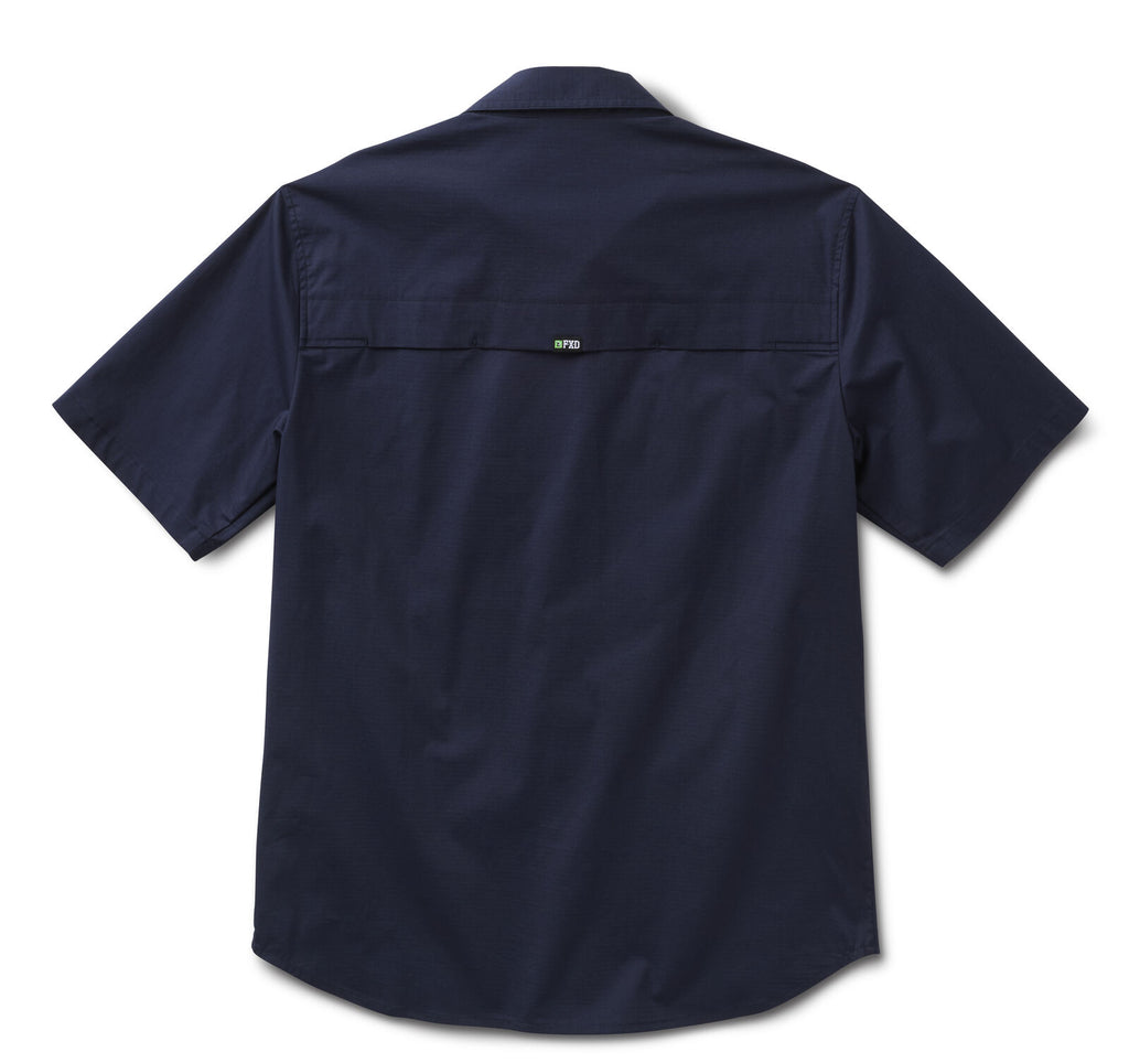 FXD Mens SSH-3 Vented Tech S/S Work Shirt (FX02504002) Navy