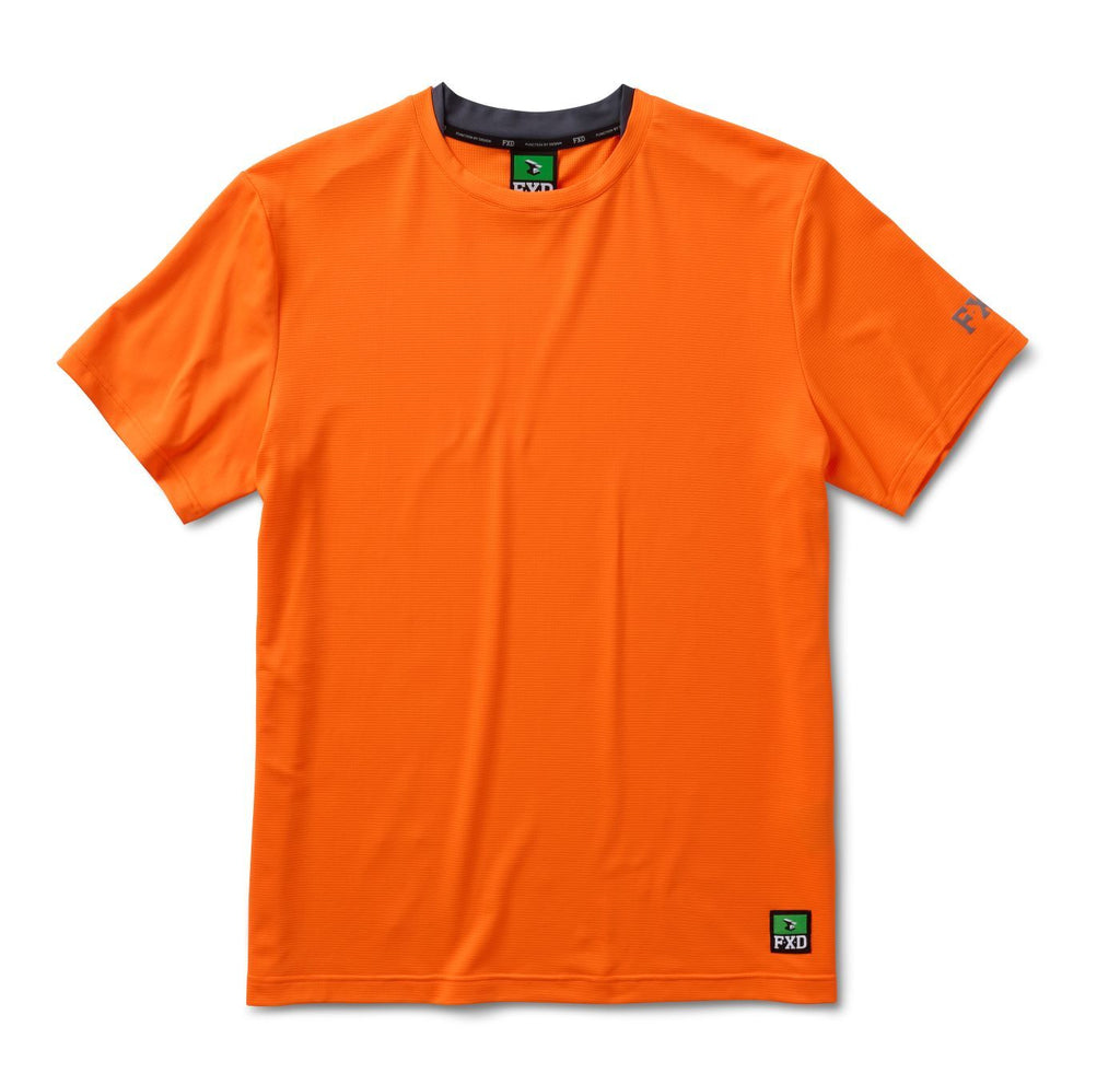 FXD Mens WT-4 Hi-Vis Performance S/S Work Tee (FX02404004) Orange