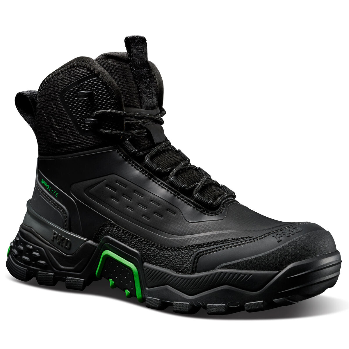FXD Mens WB-7 Next Gen Nitrolite Work Boots (FXWB7) Black