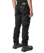 FXD Mens WP-12 Elastic Waist Stretch Ripstop Work Pants (FX02506026) Black