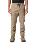FXD Mens WP-12 Elastic Waist Stretch Ripstop Work Pants (FX02506026) Khaki