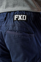 FXD Mens WP-12 Elastic Waist Stretch Ripstop Work Pants (FX02506026) Navy