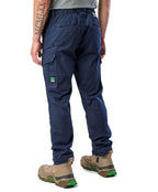 FXD Mens WP-12 Elastic Waist Stretch Ripstop Work Pants (FX02506026) Navy