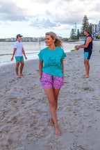 MaryG Womens T-Shirt (MGESTLT) Turquoise  [SD]