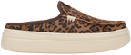 Hey Dude Womens Austin Lift Classic Slip On Shoes (41272-2GA) Brown Leopard