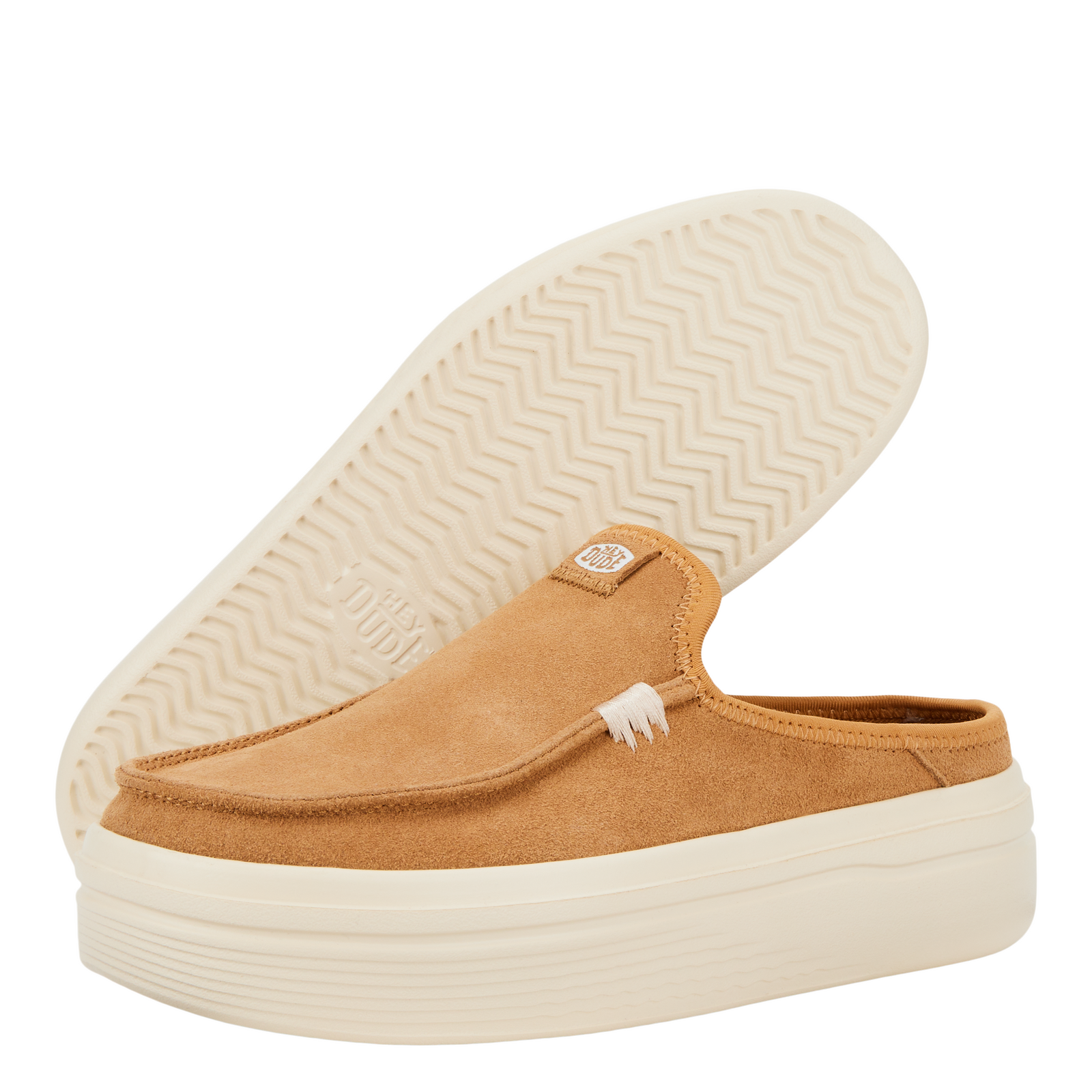 Hey Dude Womens Austin Lift Classic Slip On Shoes (41272-265) Tan