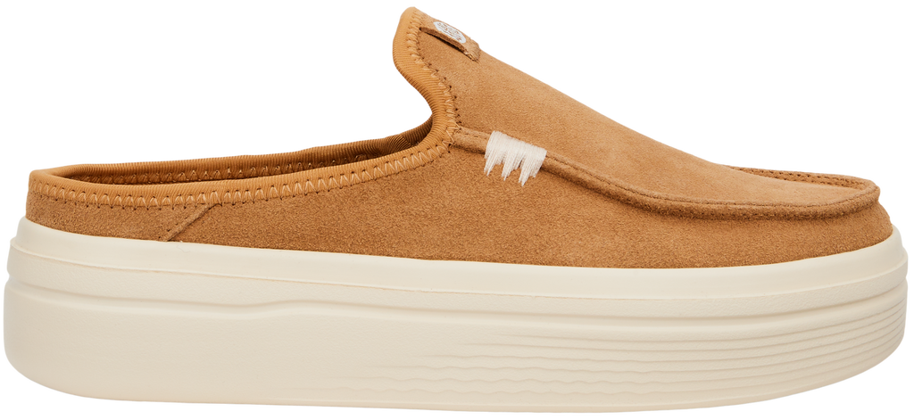 Hey Dude Womens Austin Lift Classic Slip On Shoes (41272-265) Tan