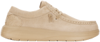 Hey Dude Mens Wally Comfort Suede Slip On Shoes (41975-265) Tan