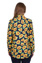 Hard Slog Womens Ally Half Button L/S Shirt (H5S2101123) Multi