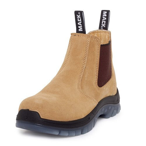 Mack Mens Chippy Pen Slip-On Safety Boots (MKCHIPPYPHHF) Honey