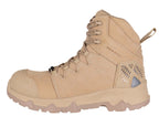 Mack Mens Octane 2.0 Zip Safety Boots (MKOCTAN2ZSNF) Sand