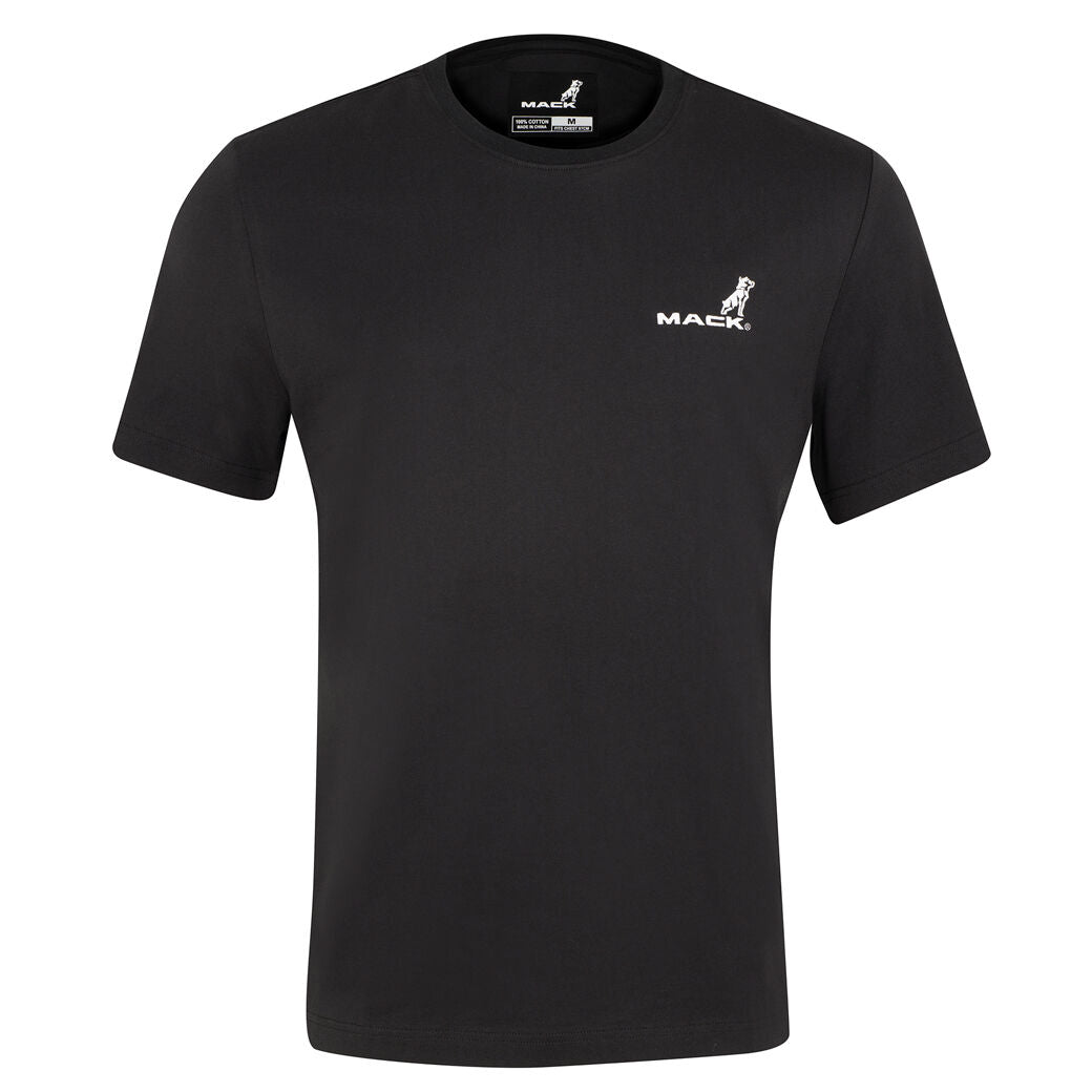 Mack Mens Classic S/S Crew Neck Tee (MKSSTE001BB) Black