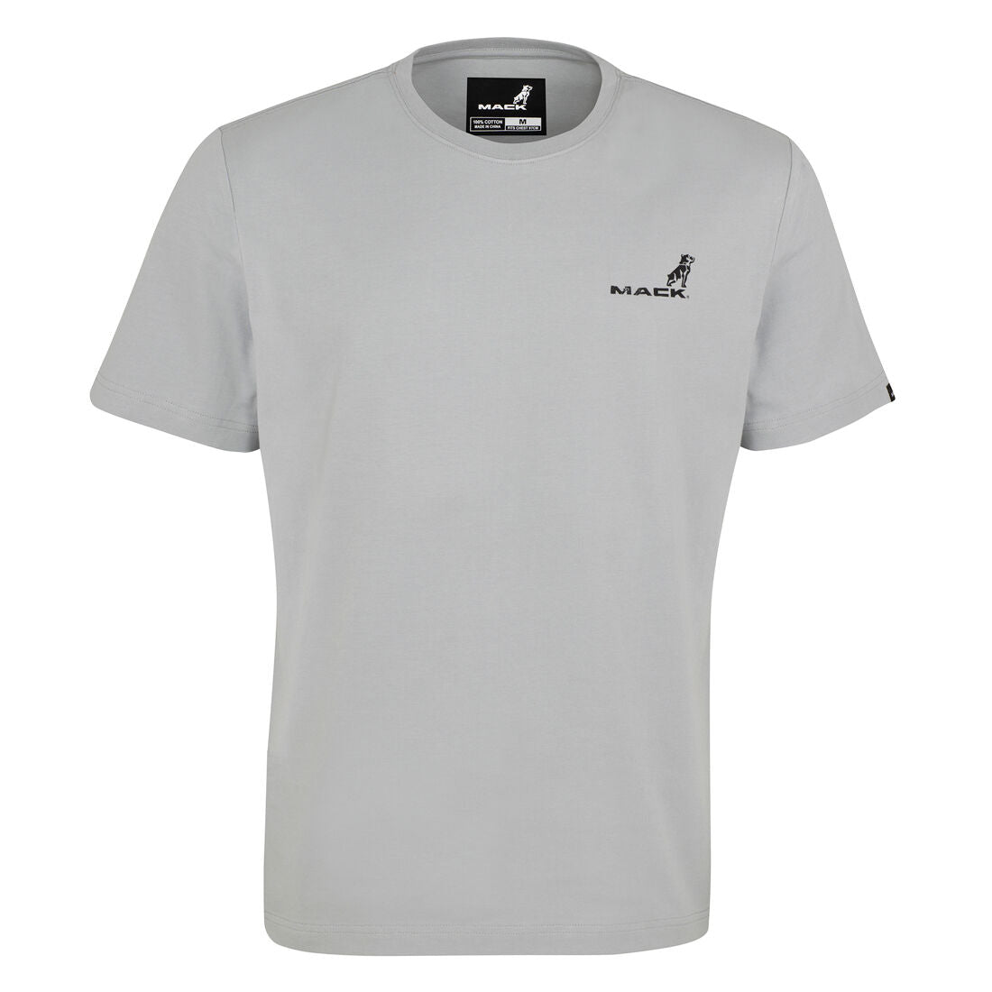 Mack Mens Classic S/S Crew Neck Tee (MKSSTE001SY) Steel Grey