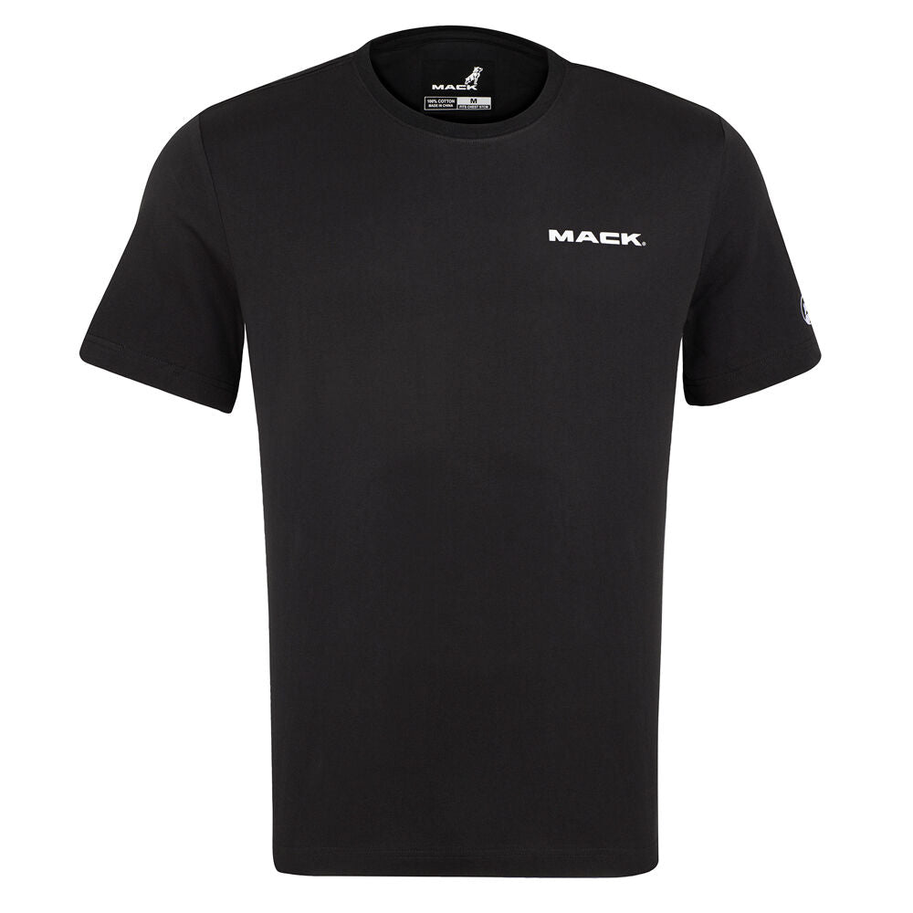 Mack Mens Blood Sweat Gears S/S Crew Neck Tee (MKSSGT002BB) Black