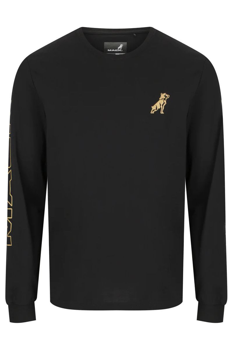 Mack Mens Classic L/S Tee (MKLSCT001BB) Black