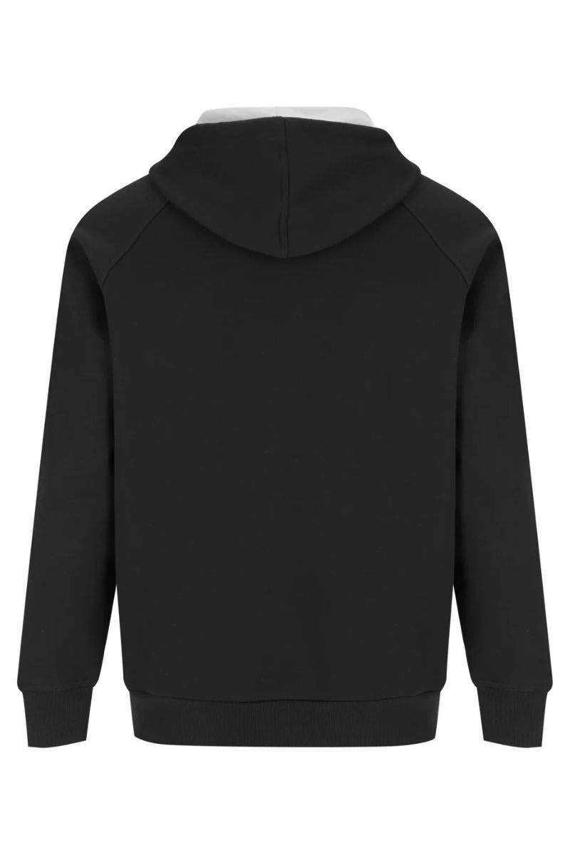Mack Mens Pullover Raglan Hoodie (MKPCHR001BB) Black