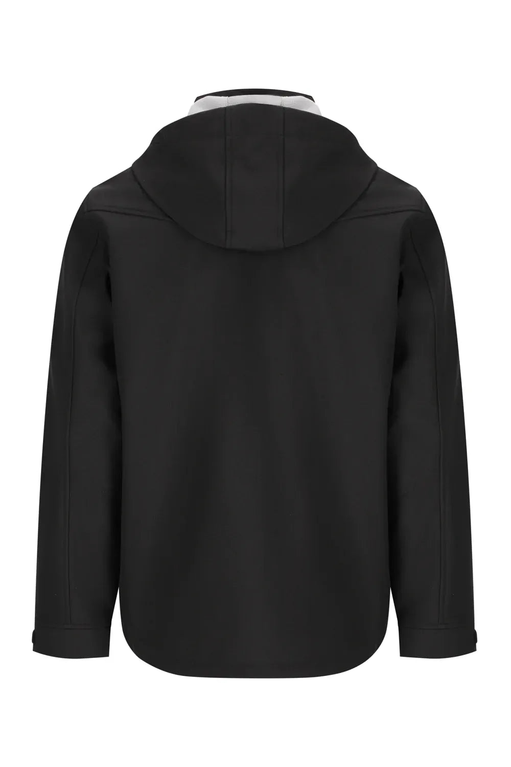 Mack Mens Recycled Polyester Soft Shell Hooded Jacket (MKJKSH002BB) Black
