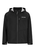 Mack Mens Recycled Polyester Soft Shell Hooded Jacket (MKJKSH002BB) Black