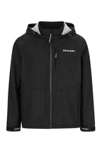 Mack Mens Recycled Polyester Soft Shell Hooded Jacket (MKJKSH002BB) Black