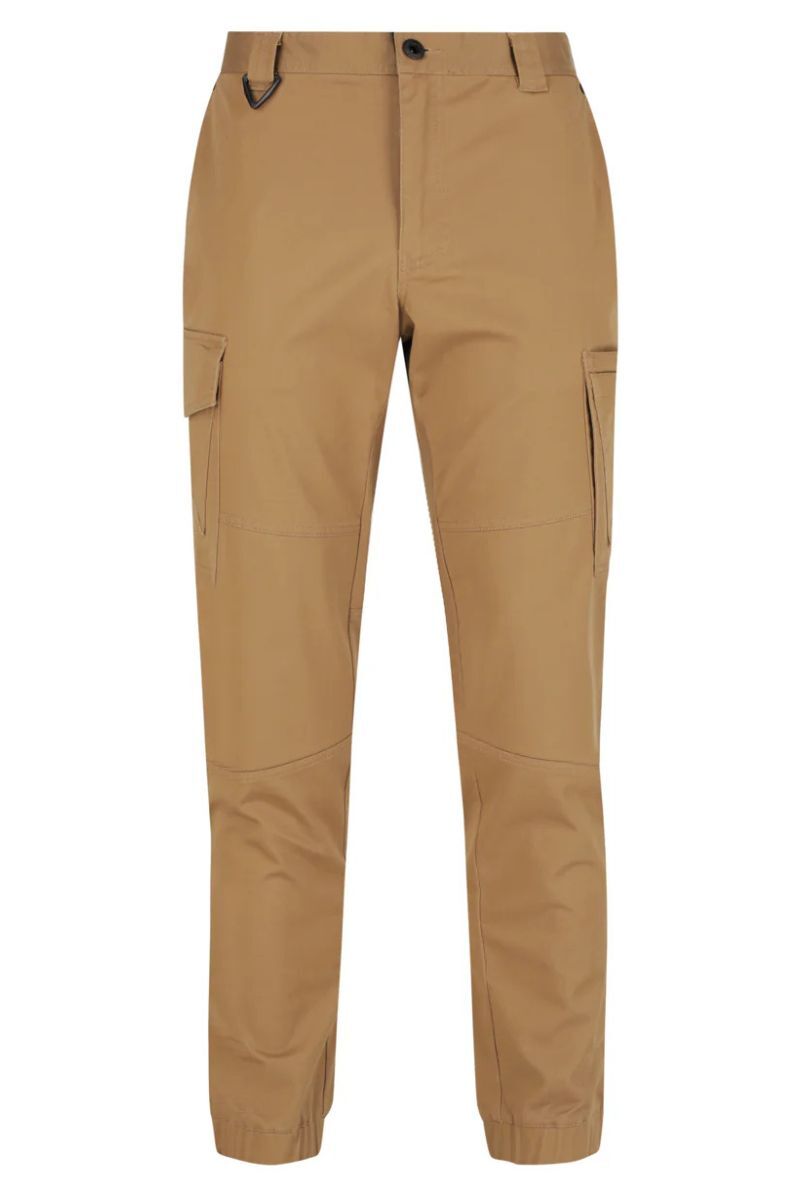 Mack Mens Elastic Waist Cuffed Pants (MKSTCP001A5R) Arizona Sand