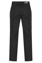 Mack Mens Elastic Waist Straight Leg Pants (MKSTCP002BBR) Black
