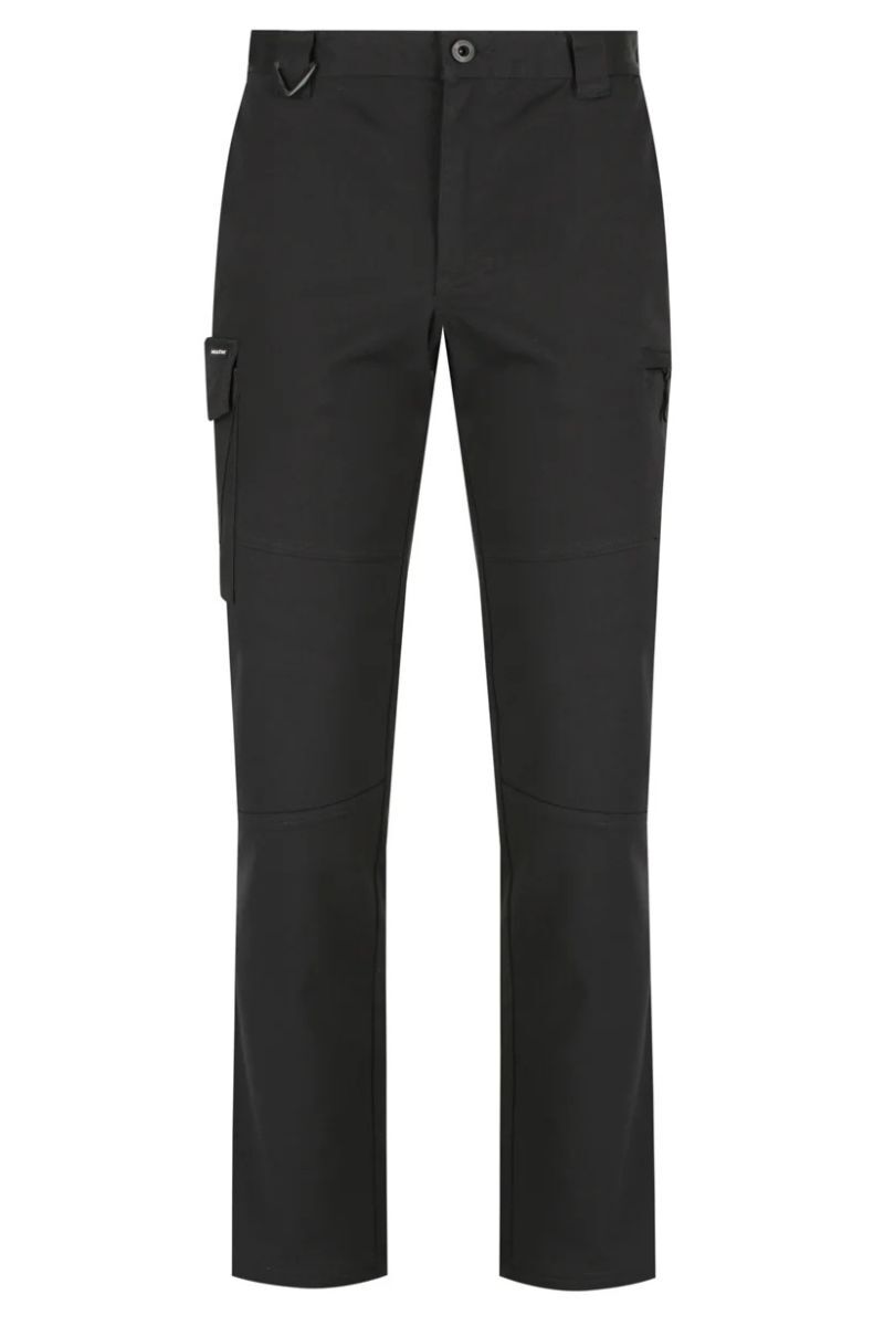 Mack Mens Elastic Waist Straight Leg Pants (MKSTCP002BBR) Black