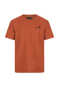 Mack Mens Classic Cotton Crew Neck S/S Tee (MKSSTE001R6R) Intense Rust