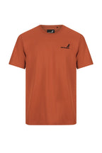 Mack Mens Classic Cotton Crew Neck S/S Tee (MKSSTE001R6R) Intense Rust