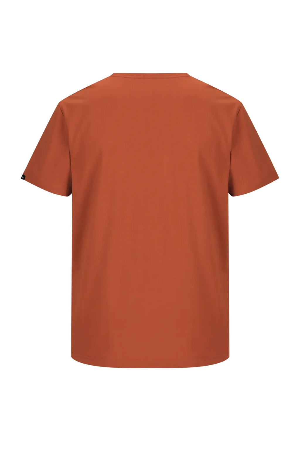 Mack Mens Classic Cotton Crew Neck S/S Tee (MKSSTE001R6R) Intense Rust