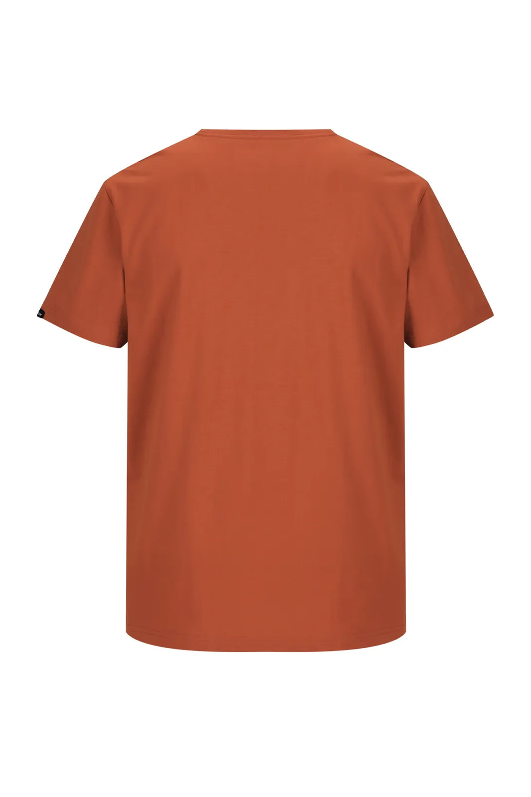 Mack Mens Classic Cotton Crew Neck S/S Tee (MKSSTE001R6R) Intense Rust