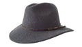Jacaru Outback Fedora Hat (1847) Dark Grey [GD]