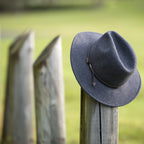 Jacaru Outback Fedora Hat (1847) Dark Grey [GD]
