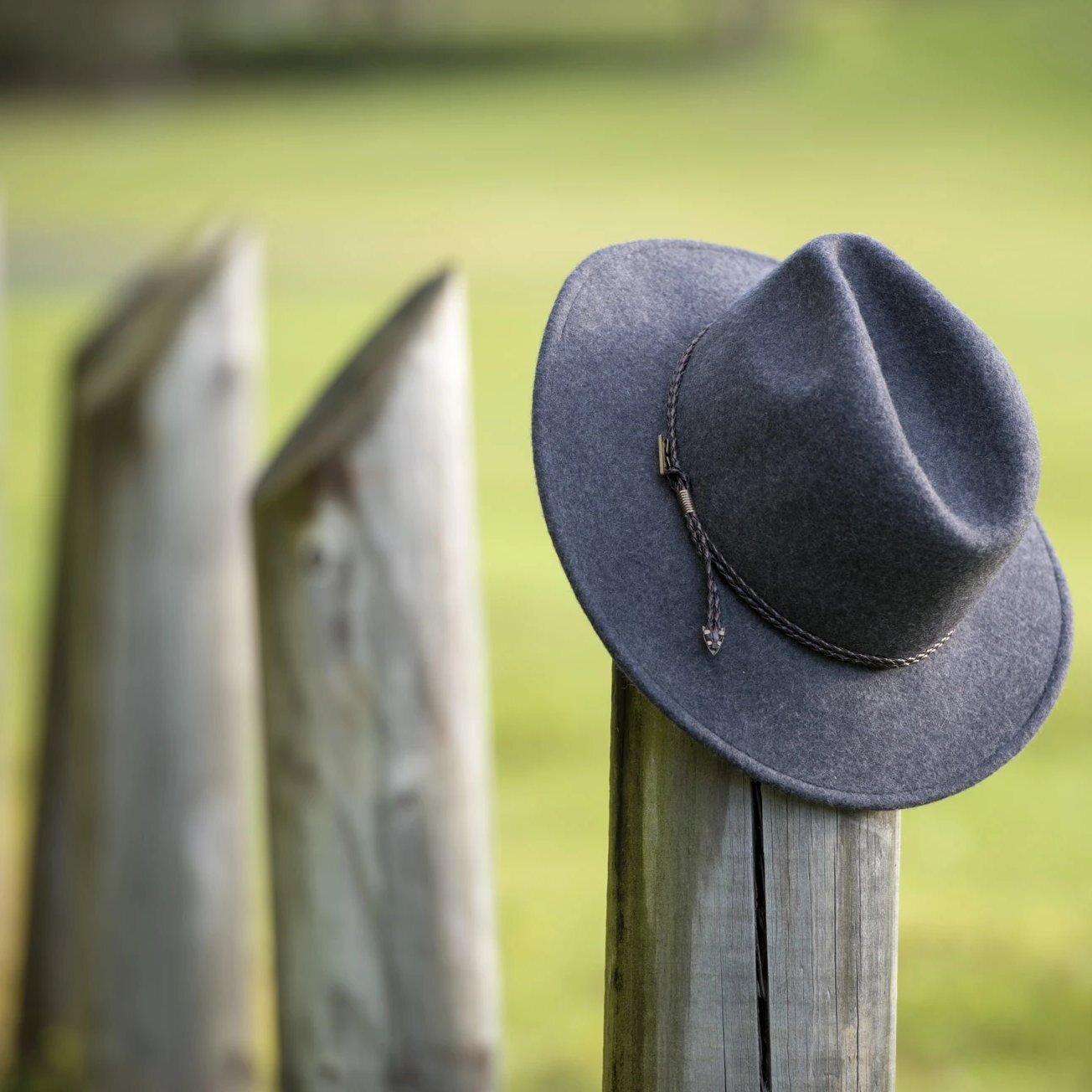 Jacaru Outback Fedora Hat (1847) Dark Grey [GD]