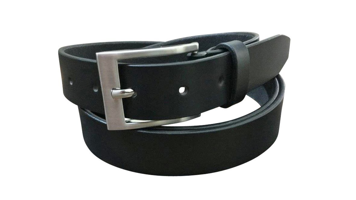 Jacaru Unisex Leather Belt - 40mm (6011) Black