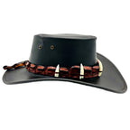 Jacaru Unisex Croc Hunter Hat (110) Brown