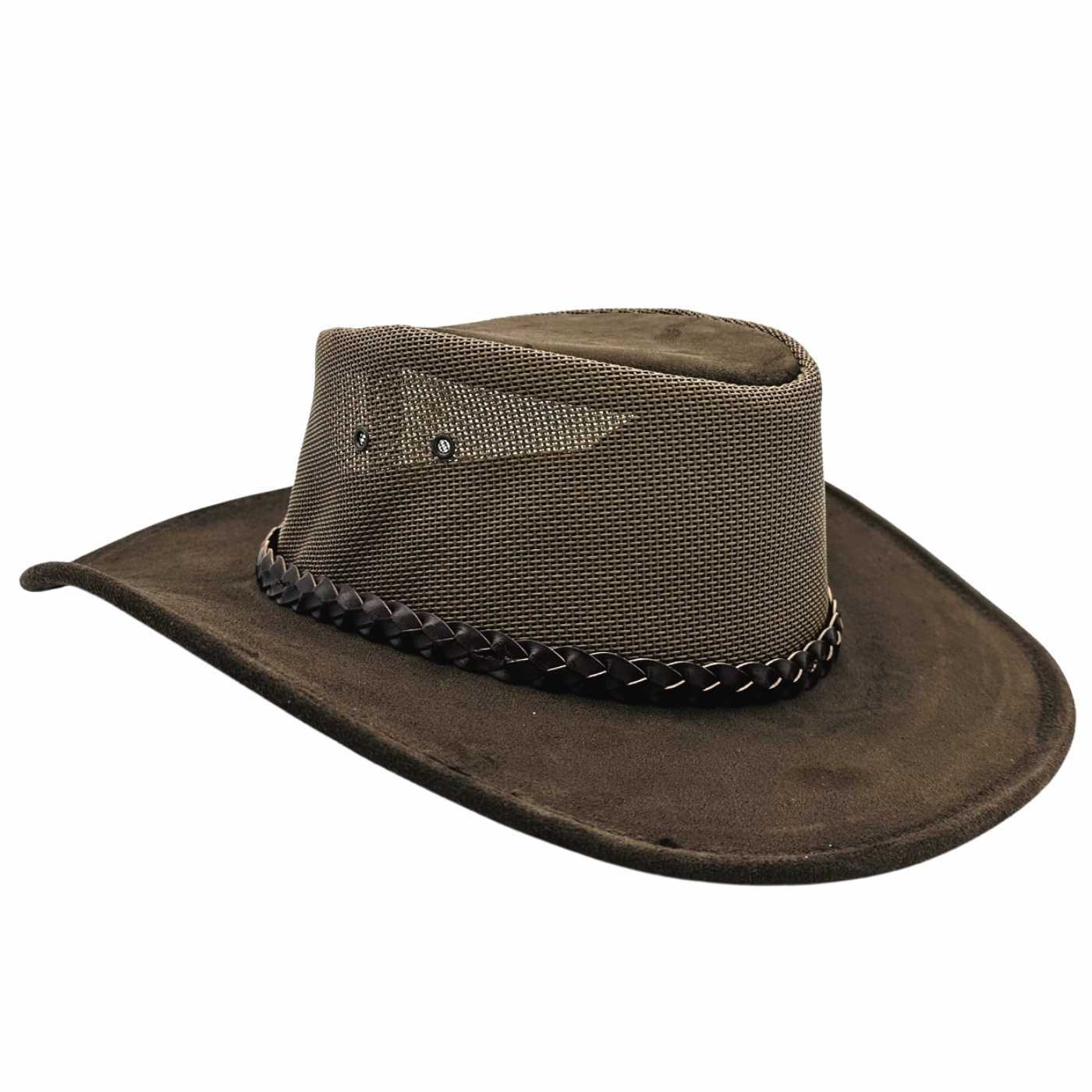 Jacaru Unisex Summer Breeze Hat (1019) Brown