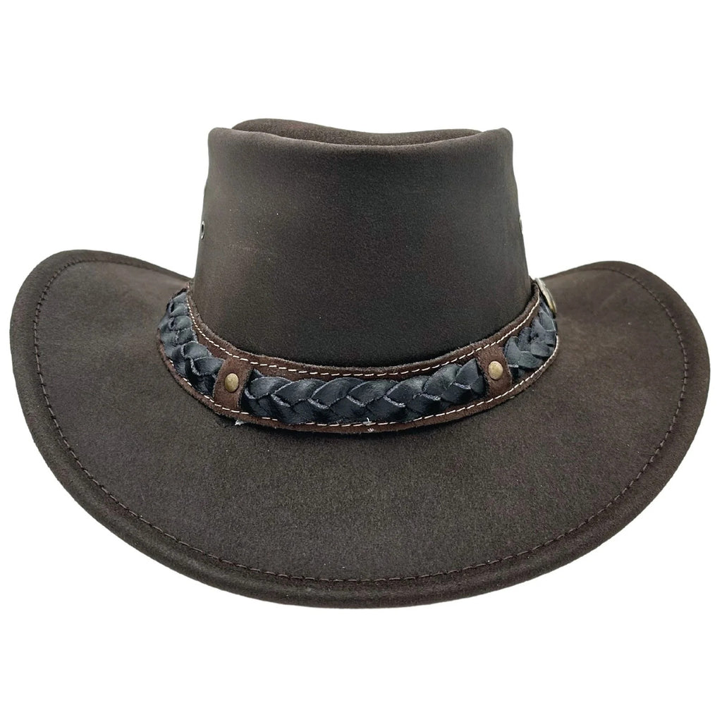 Jacaru Unisex Bush Tucker Hat (1035) Brown