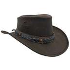 Jacaru Unisex Bush Tucker Hat (1035) Brown