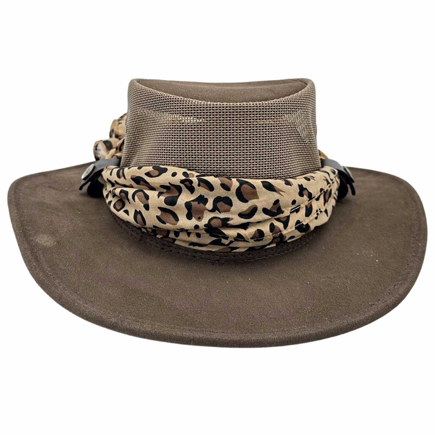 Jacaru Womens Shady Lady Hat (1022) Brown