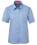 JB's Womens Original S/S Fine Chambray Shirt (4LSLSX) Light Blue [SD]