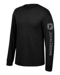 John Deere Mens JD Logo L/S Tee (14101942BK) Black 