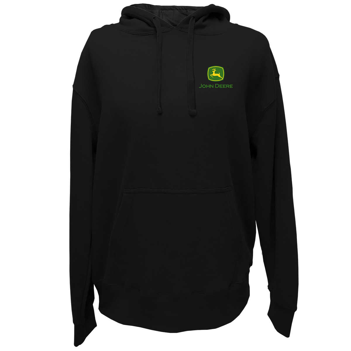 John Deere Mens JD Logo Graphic Hoodie (13021701BK) Black 