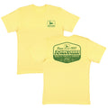 John Deere Mens JD Label/Sign Tee (13002223YW) Yellow 