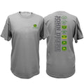 John Deere Mens JD Logo Tee (13001701OX) Oxford Grey 