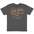 John Deere Mens JD Equipment Graphic Tee (13002272SA) Solid Charcoal 