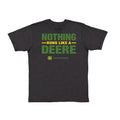 John Deere Mens Nothing Runs Like A Deere S/S Tee (JM2802X7-JDR-PQM-S) Black