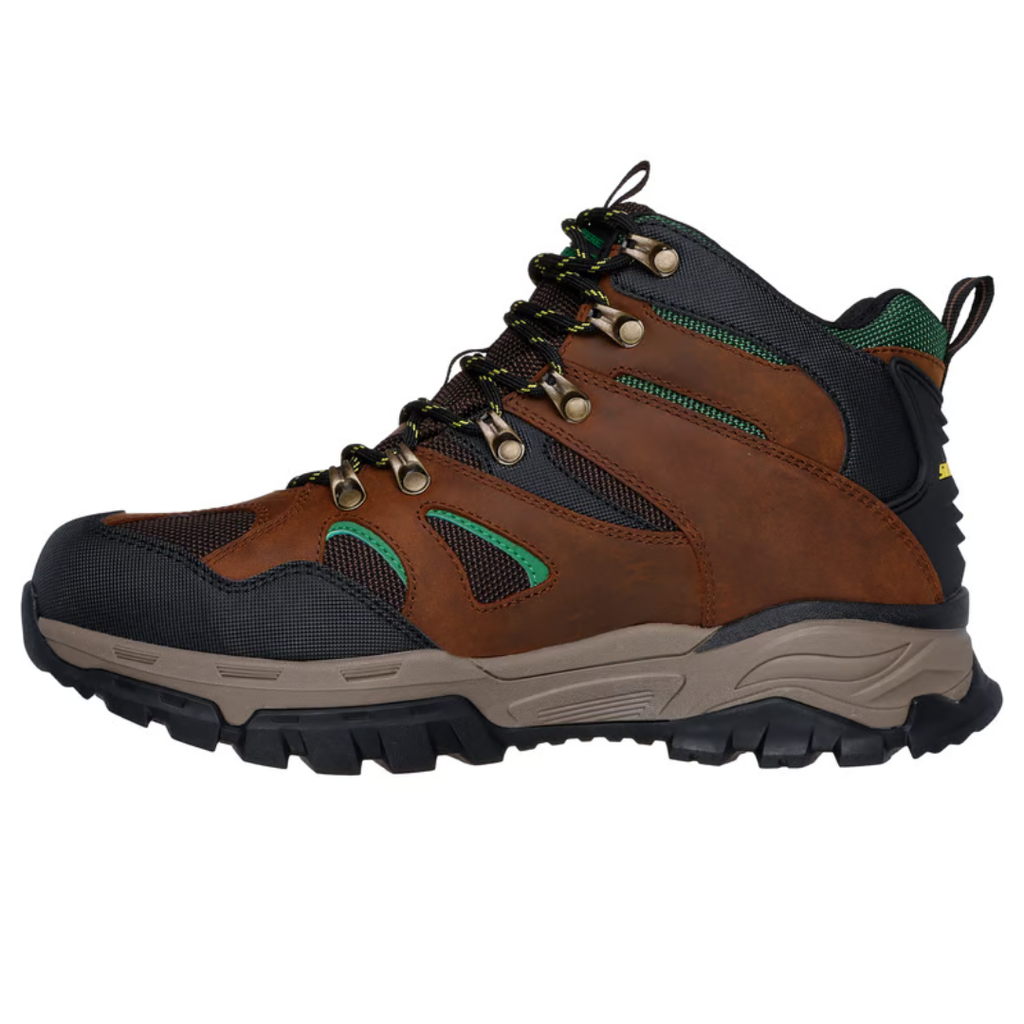 John Deere Mens Arch Fit Tarver Lace Up Boots (256006) Dark Brown