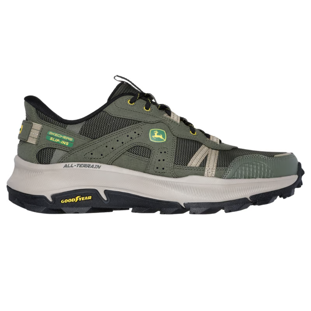 John Deere Mens Equalizer 5.0 Trail Harvester Lace Up Shoes (256009) Green