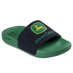 John Deere Mens Low Slides (256057) Green/Black